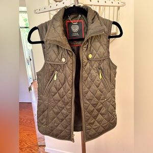 Vince Camuto Olive Utility Puffer Vest